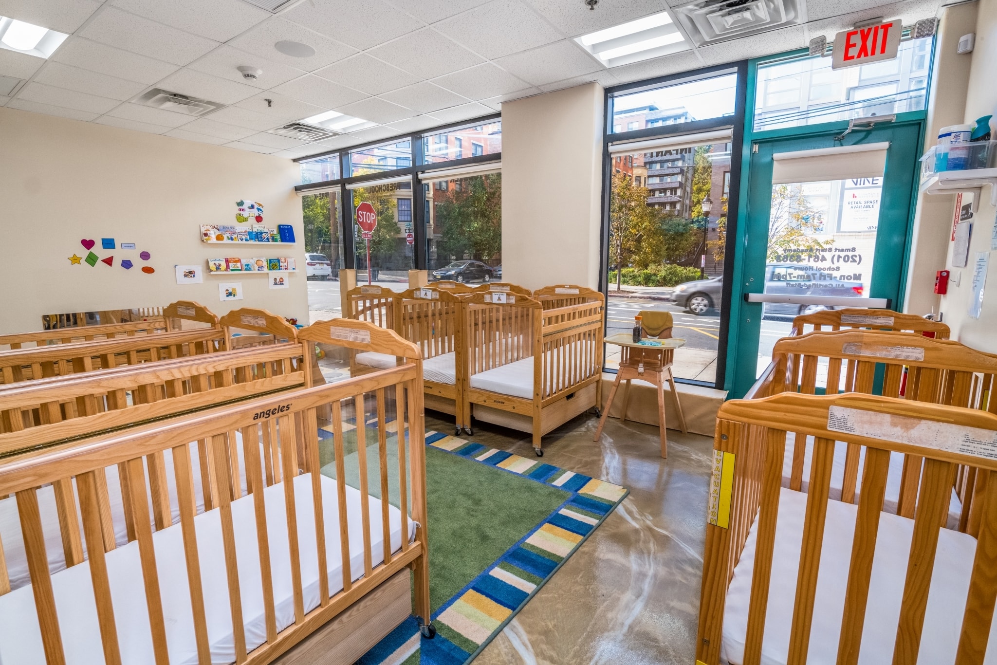 Smart Start Academy Hoboken infant playroom