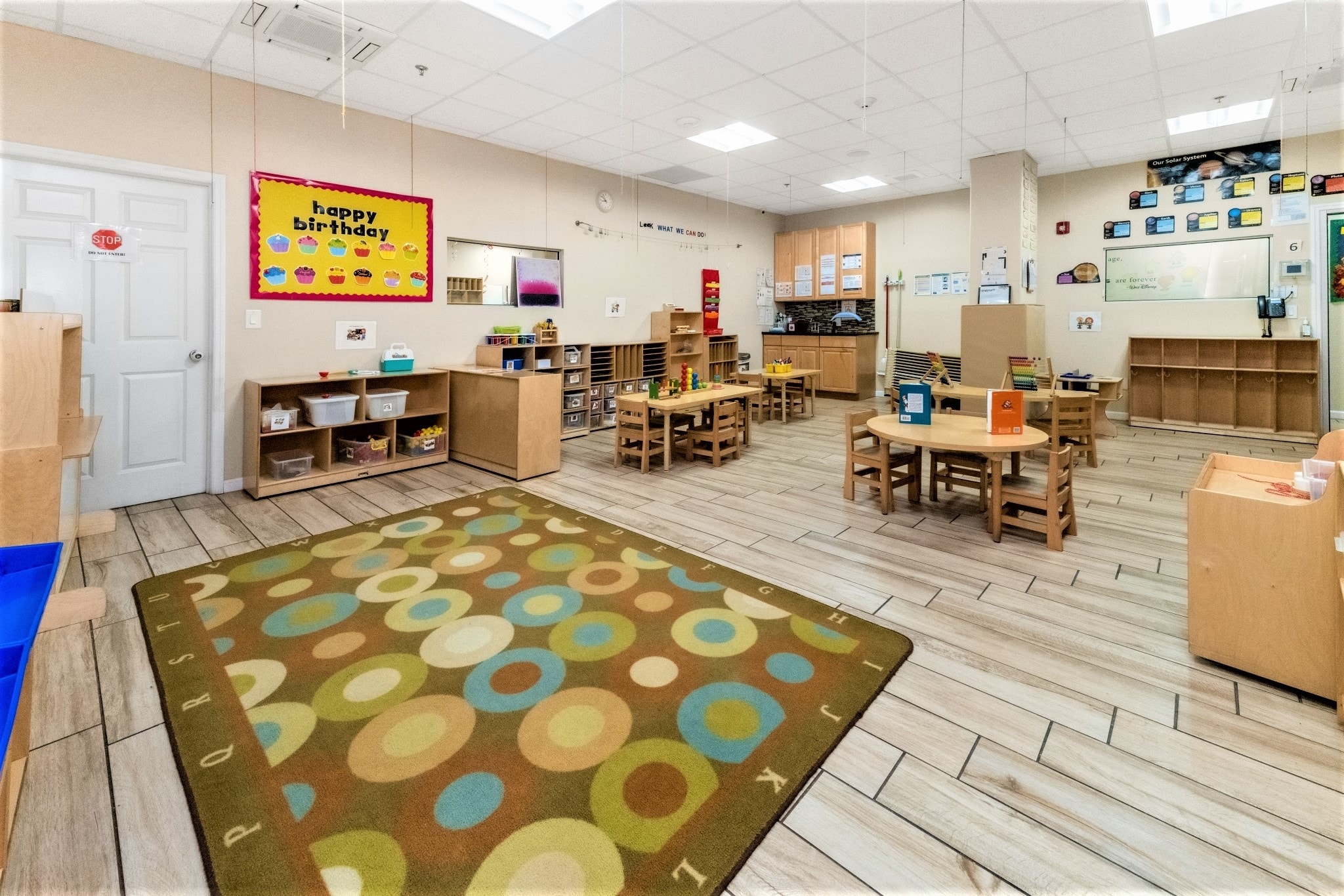 Infant and toddler classroom