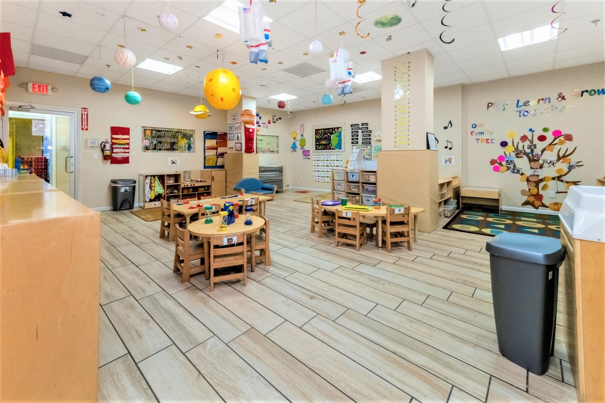 Preschool classroom