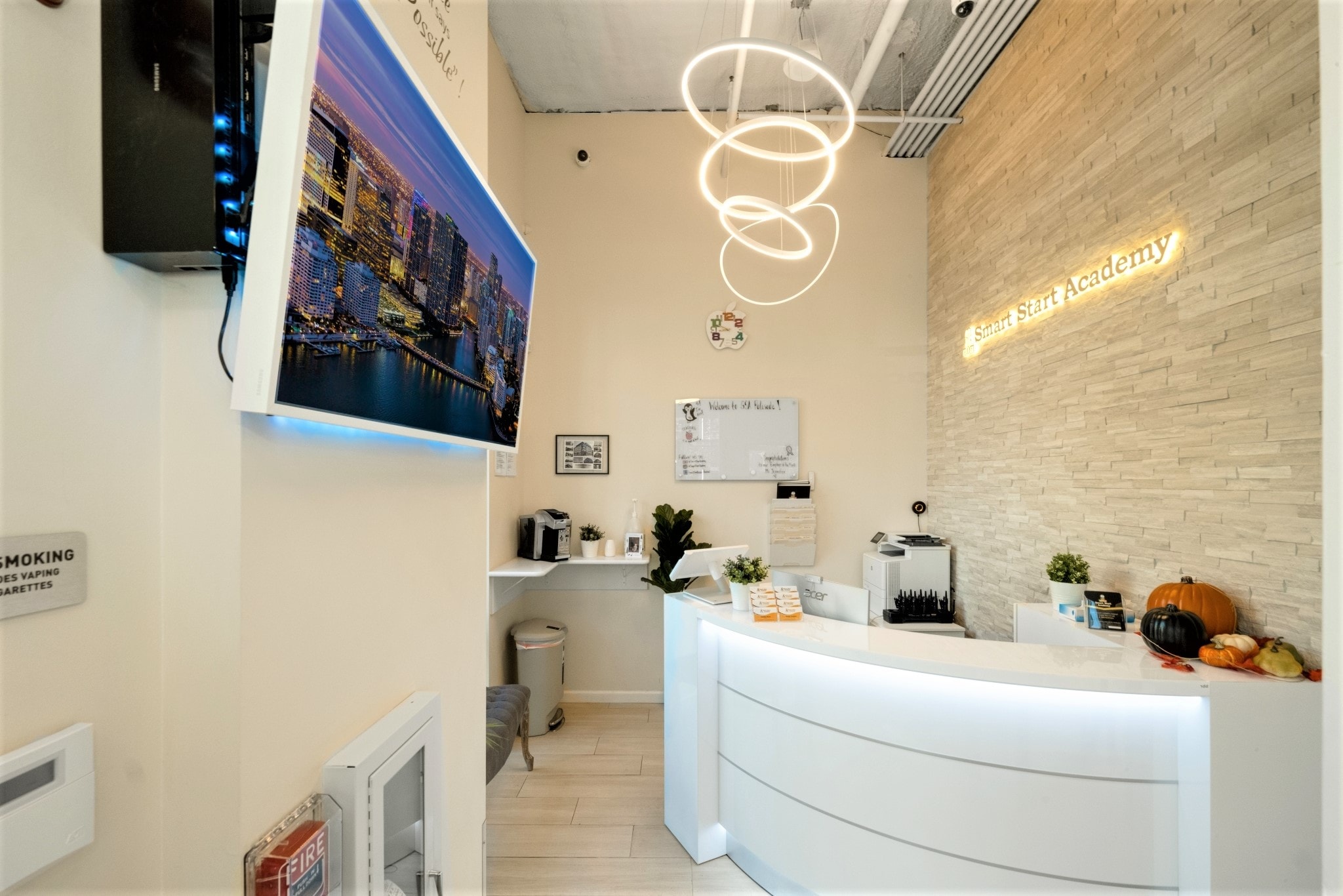 Smart Start Academy campus lobby